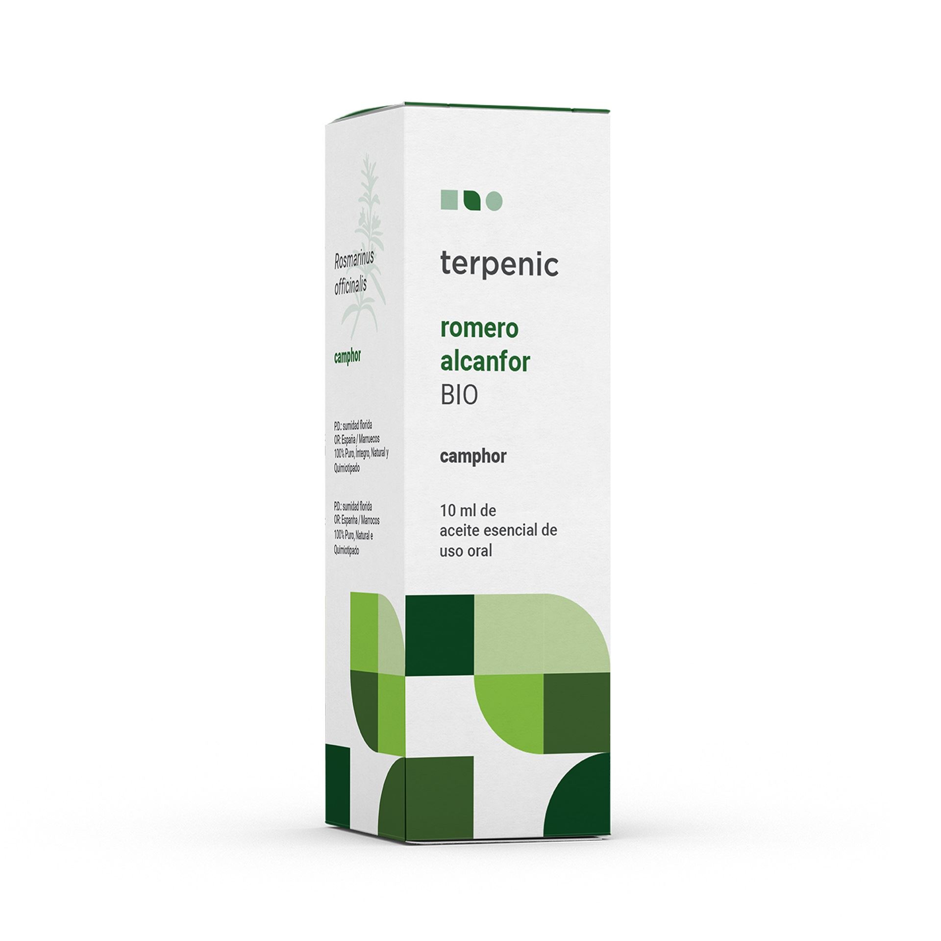 ACEITE ESENCIAL ROMERO ALCANFOR BIO 10ml-TERPENIC