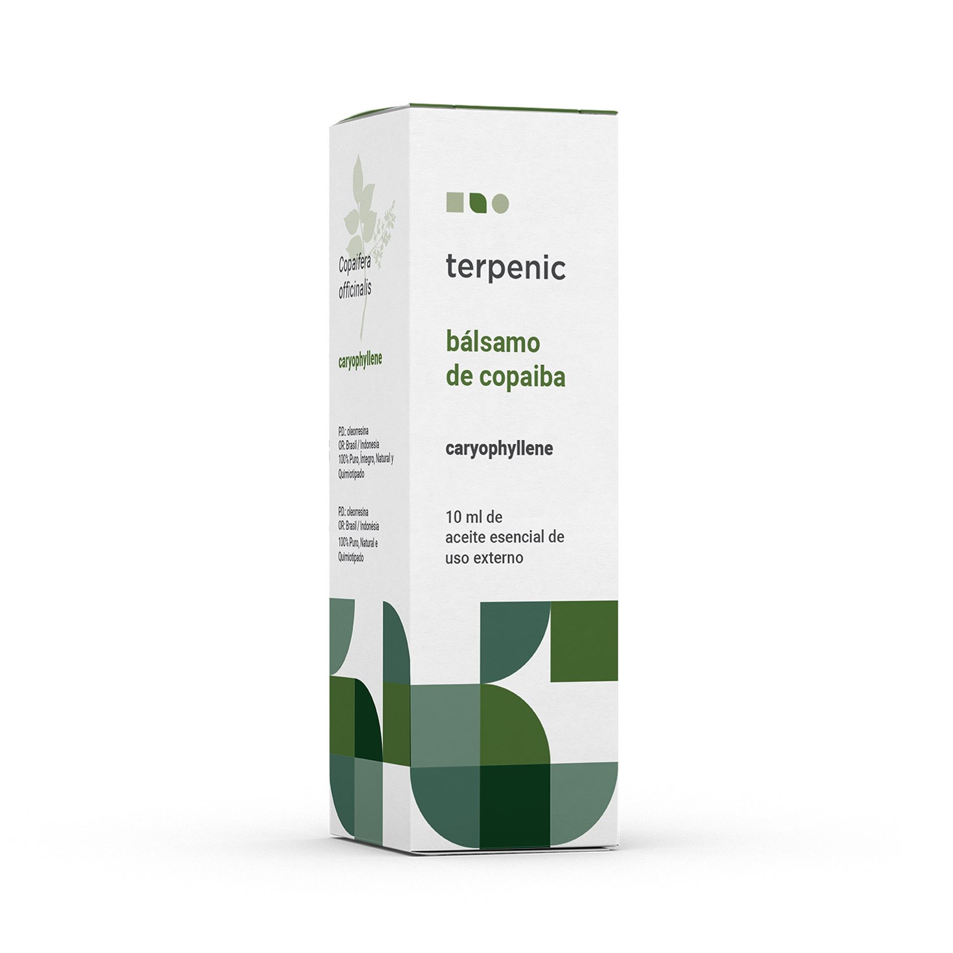 BÁLSAMO COPAIBA OLEORRESINA 10ml-TERPENIC