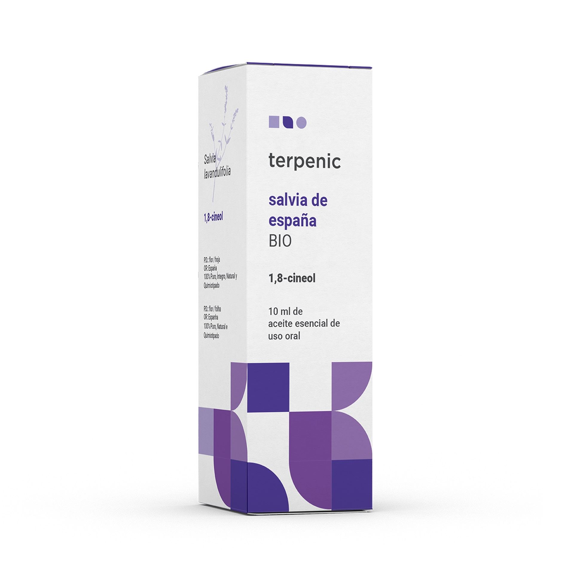 ACEITE ESENCIAL SALVIA ESPAÑA BIO 10ml-TERPENIC