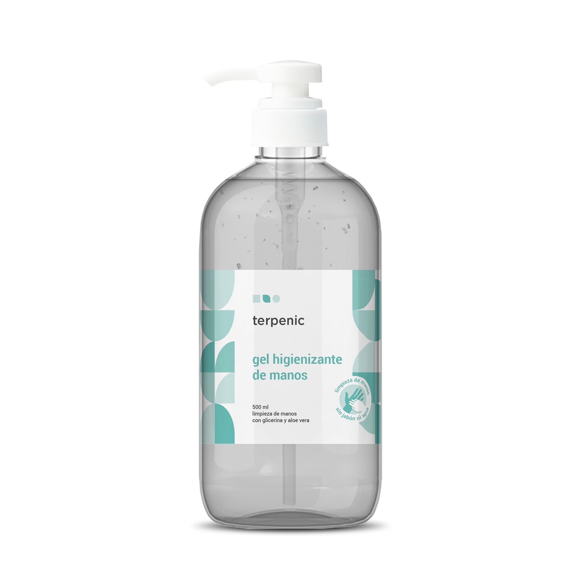 GEL HIGIENIZANTE MANOS CON BOMBA, 500ML