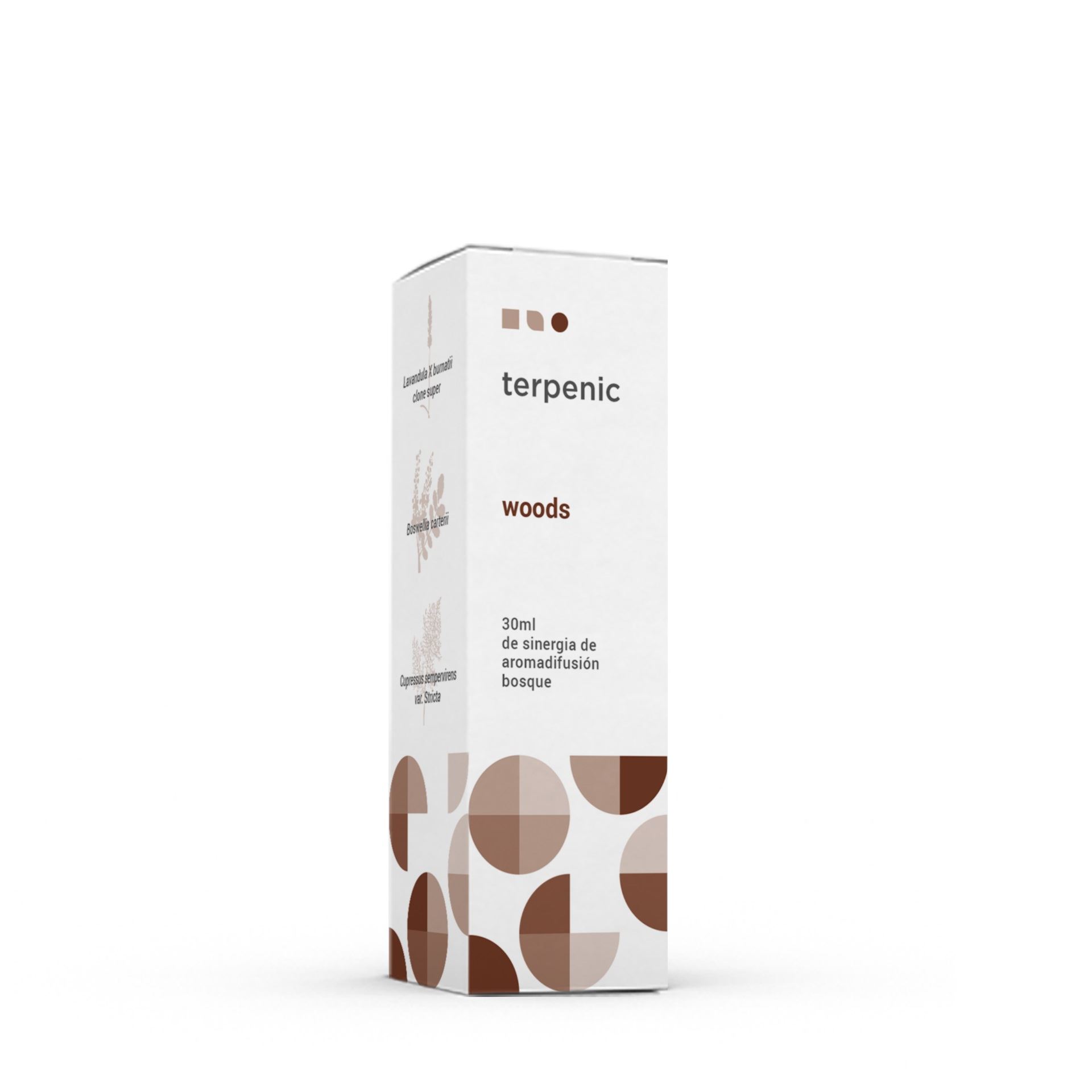 AROMADIFUSIÓN WOODS SINERGIA 30ml-TERPENIC