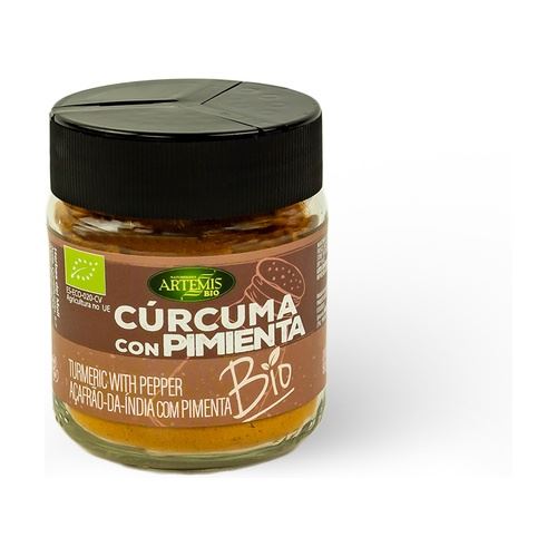 CÚRCUMA CON PIMIENTA BIO 80gr-ARTEMIS