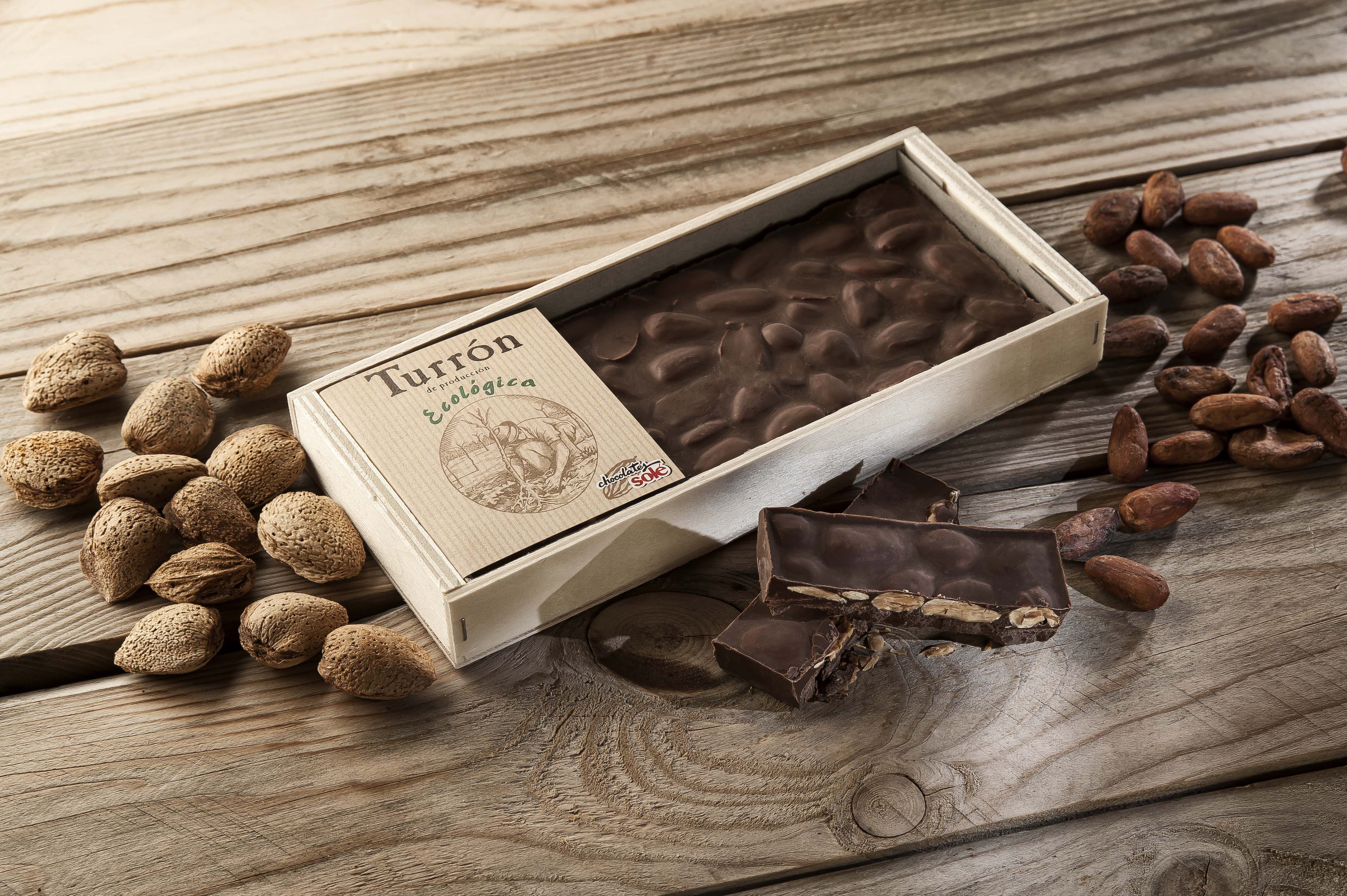 TURRÓN QUINOA CHOCOLATE ECO 200gr-SOLE