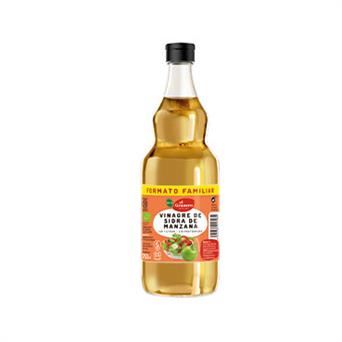 VINAGRE SIDRA MANZANA SIN FILTRAR BIO 750ml-EL GRANERO