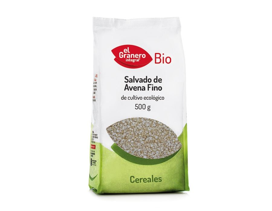 SALVADO AVENA FINO BIO 500gr-EL GRANERO