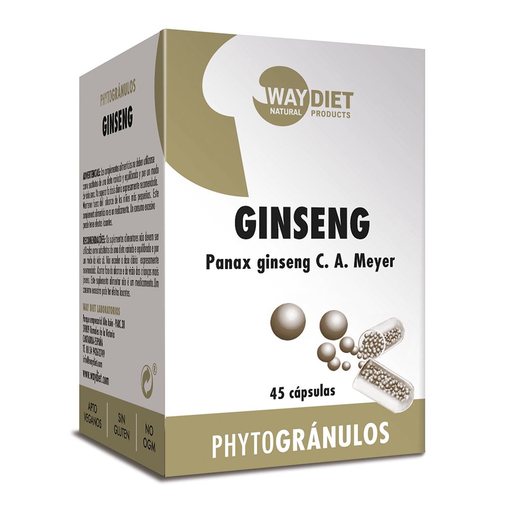 GINSENG PHYTOGRANULO 45caps-WAY DIET