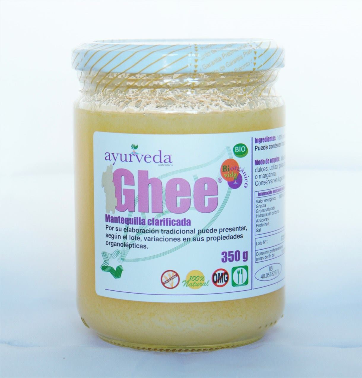 MANTEQUILLA GHEE ECO 350gr-AYURVEDA