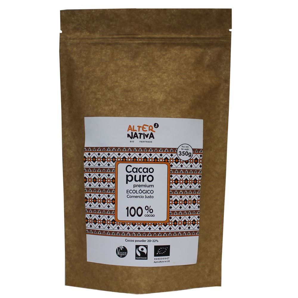 CACAO PURO PREMIUM FT BIO 350gr-ALTERNATIVA