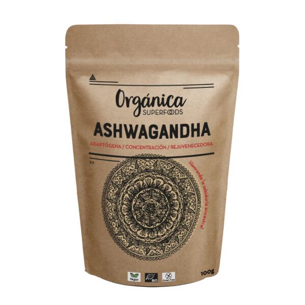 ASHWAGANDA BIO 100gr-ORGÁNICA