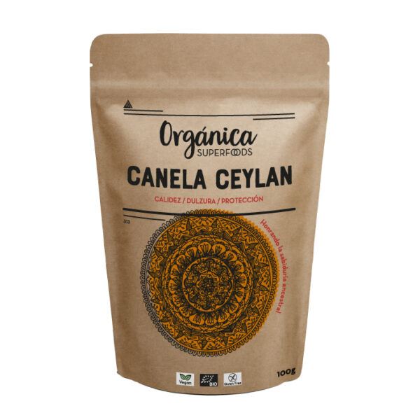 CANELA CEYLAN POLVO BIO 100gr-ORGÁNICA