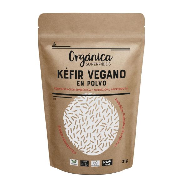 SUPER FERMENTED KEFIR VEGANO POLVO BIO 21gr-ORGÁNICA