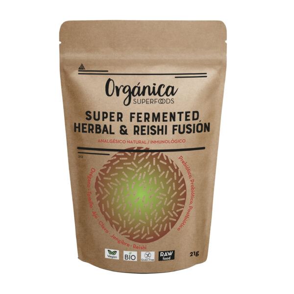 SUPER FERMENTED HERABAL & REISHI FUSION BIO 21gr-ORGÁNICA