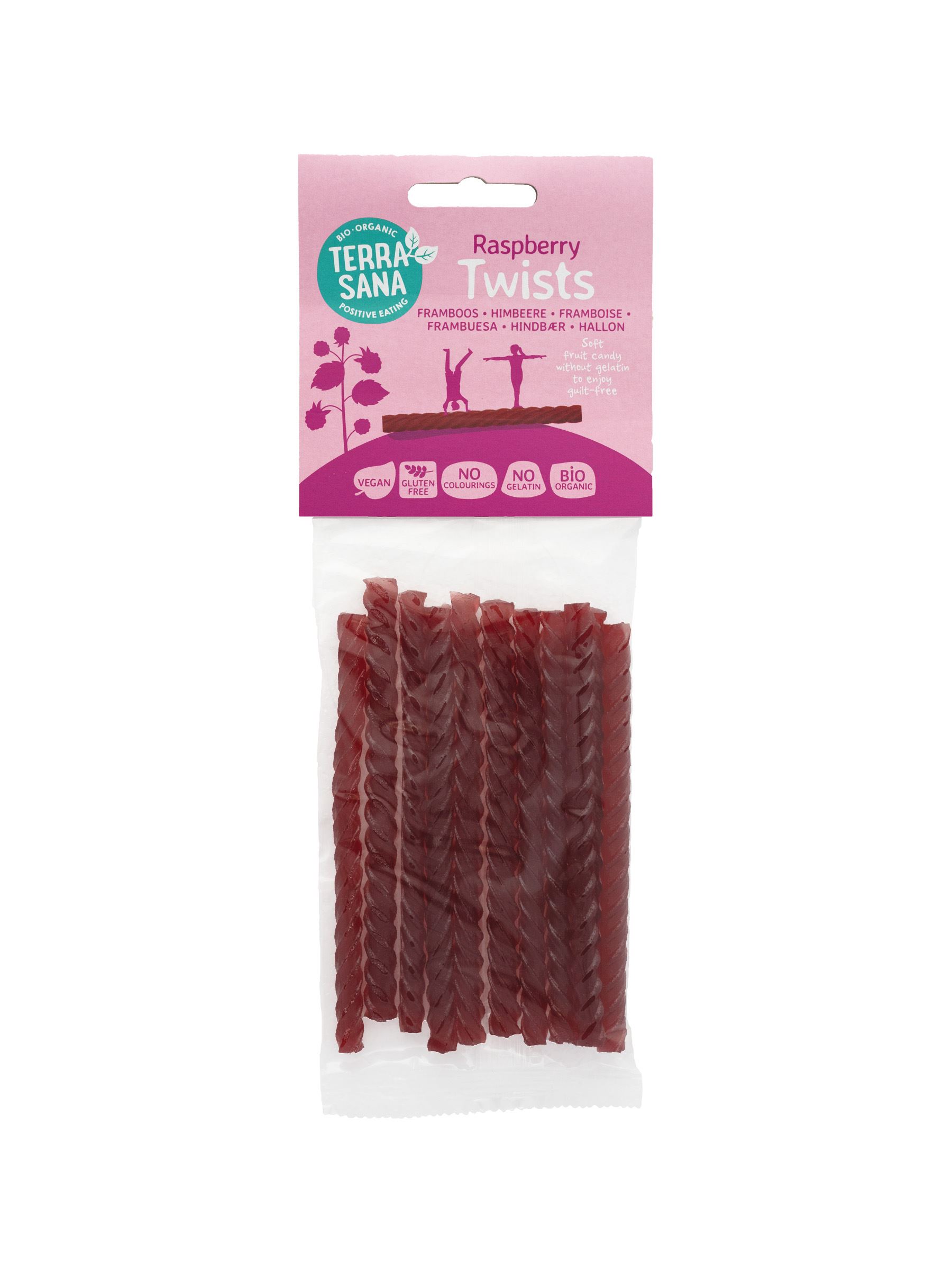 REGALIZ DULCE TWISTS FRAMBUESA BIO 75gr-TERRASANA