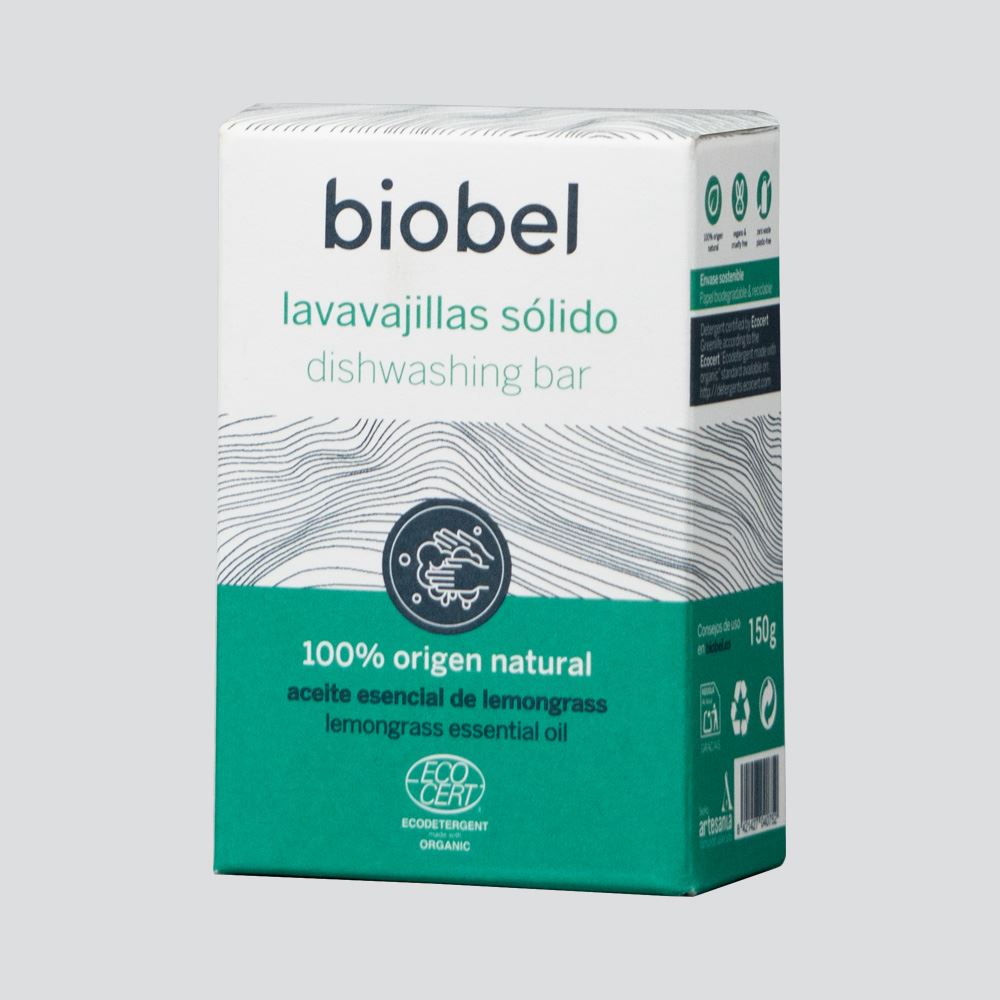 LAVAVAJILLAS SÓLIDO 150gr-BIOBEL